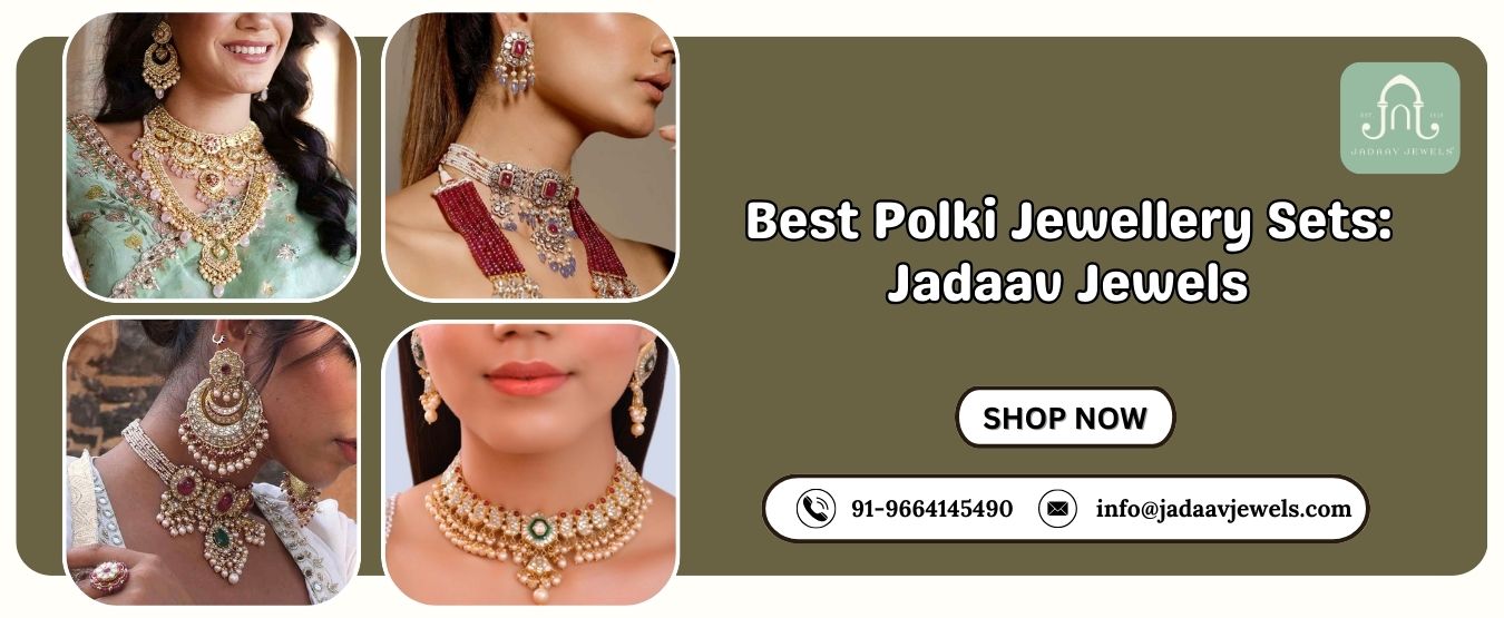 Best Polki Jewellery Sets: Jadaav Jewels