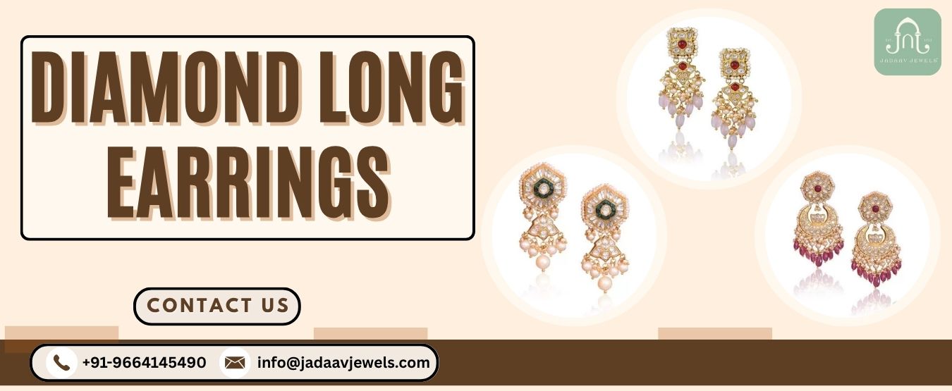 Diamond Long Earrings