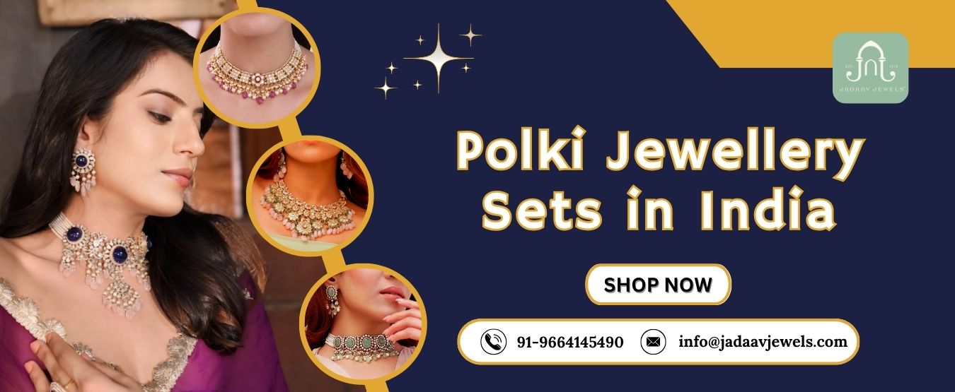 Polki Jewellery Sets in India