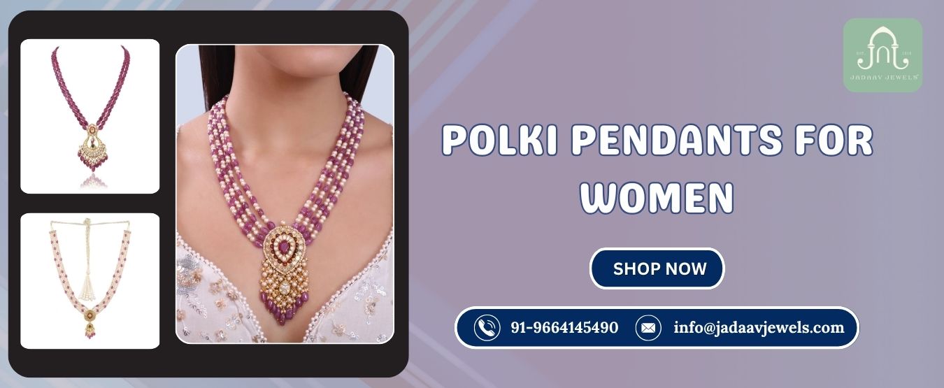 Polki Pendants for Women